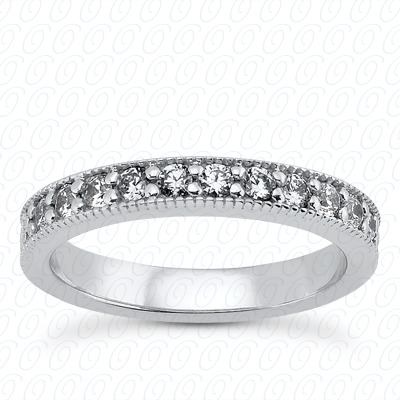 14 Karat White Gold  Cut Diamond Unique Engagement Ring 