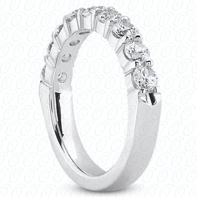 14 Karat White Gold  Cut Diamond Unique Engagement Ring 