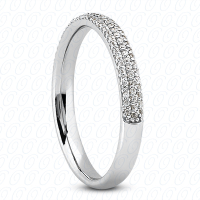14 Karat White Gold  Cut Diamond Unique Engagement Ring 