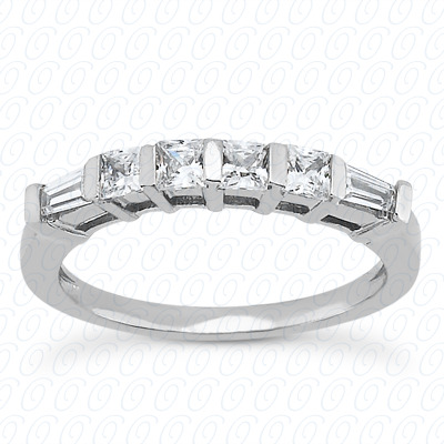 14 Karat White Gold  Cut Diamond Unique Engagement Ring 