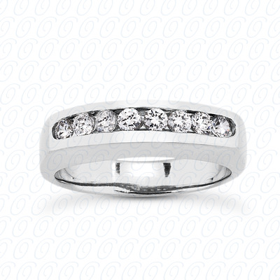 14 Karat White Gold  Cut Diamond Unique Engagement Ring 