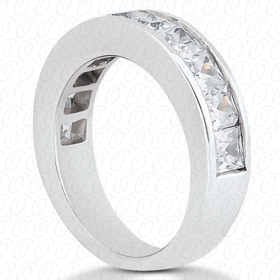 14 Karat White Gold  Cut Diamond Unique Engagement Ring 