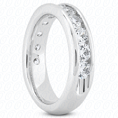 14 Karat White Gold  Cut Diamond Unique Engagement Ring 