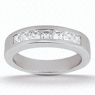 14 Karat White Gold  Cut Diamond Unique Engagement Ring 