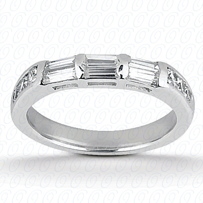 14 Karat White Gold  Cut Diamond Unique Engagement Ring 