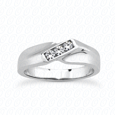 14 Karat White Gold  Cut Diamond Unique Engagement Ring 