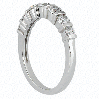 14 Karat White Gold  Cut Diamond Unique Engagement Ring 