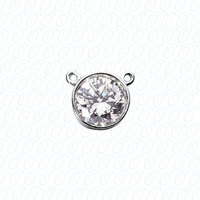 14 Karat White Gold  Cut Diamond Unique Engagement Ring 