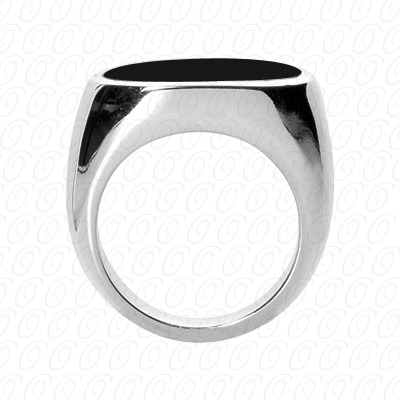14 Karat White Gold  Cut Diamond Unique Engagement Ring 