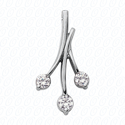 14 Karat White Gold  Cut Diamond Unique Engagement Ring 