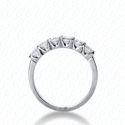 14 Karat White Gold  Cut Diamond Unique Engagement Ring 