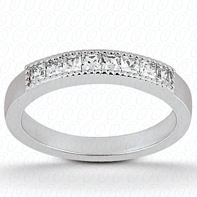14 Karat White Gold  Cut Diamond Unique Engagement Ring 