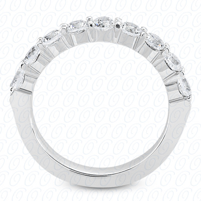 14 Karat White Gold  Cut Diamond Unique Engagement Ring 