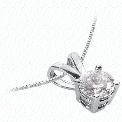 14 Karat White Gold  Cut Diamond Unique Engagement Ring 
