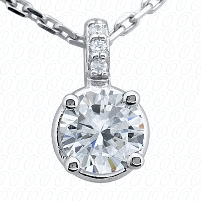 14 Karat White Gold  Cut Diamond Unique Engagement Ring 