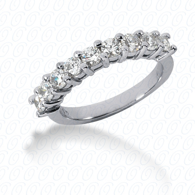 14 Karat White Gold  Cut Diamond Unique Engagement Ring 