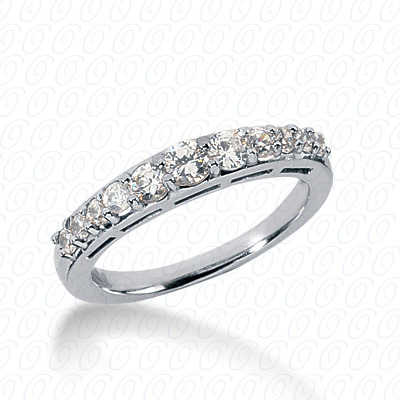 14 Karat White Gold  Cut Diamond Unique Engagement Ring 