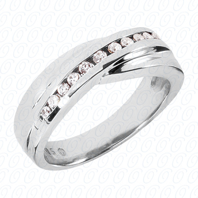 14 Karat White Gold  Cut Diamond Unique Engagement Ring 