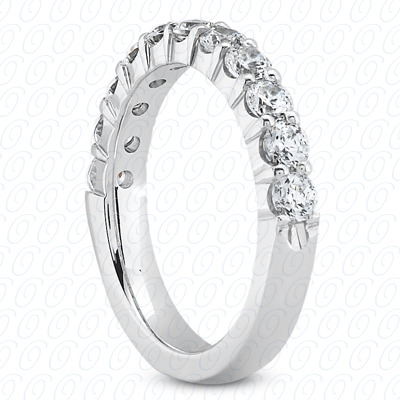 14 Karat White Gold  Cut Diamond Unique Engagement Ring 