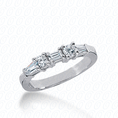 14 Karat White Gold  Cut Diamond Unique Engagement Ring 