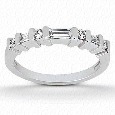 14 Karat White Gold  Cut Diamond Unique Engagement Ring 