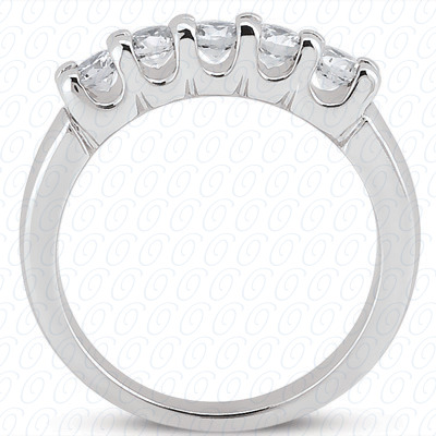 14 Karat White Gold  Cut Diamond Unique Engagement Ring 