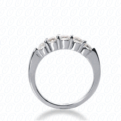 14 Karat White Gold  Cut Diamond Unique Engagement Ring 
