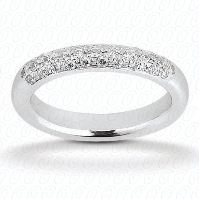 14 Karat White Gold  Cut Diamond Unique Engagement Ring 