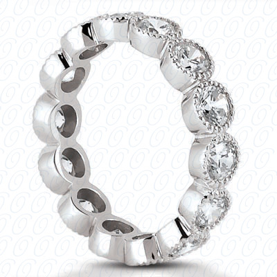 14 Karat White Gold  Cut Diamond Unique Engagement Ring 