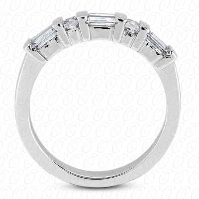 14 Karat White Gold  Cut Diamond Unique Engagement Ring 