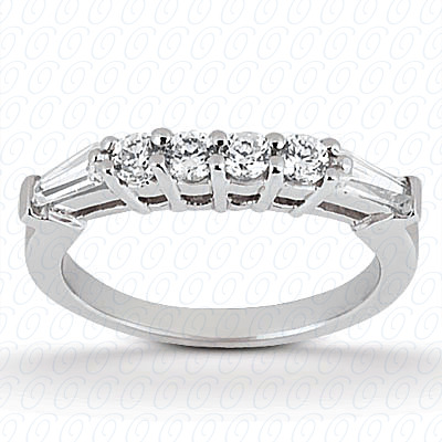 14 Karat White Gold  Cut Diamond Unique Engagement Ring 