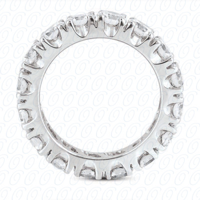 14 Karat White Gold  Cut Diamond Unique Engagement Ring 