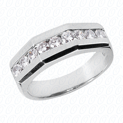 14 Karat White Gold  Cut Diamond Unique Engagement Ring 