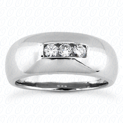 14 Karat White Gold  Cut Diamond Unique Engagement Ring 
