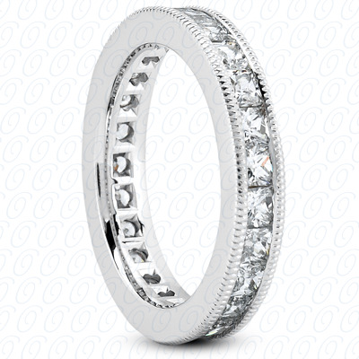 14 Karat White Gold  Cut Diamond Unique Engagement Ring 