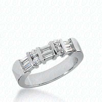 14 Karat White Gold  Cut Diamond Unique Engagement Ring 