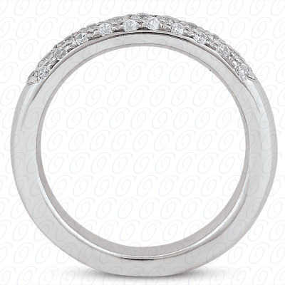 14 Karat White Gold  Cut Diamond Unique Engagement Ring 