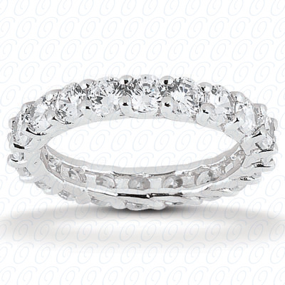 14 Karat White Gold  Cut Diamond Unique Engagement Ring 