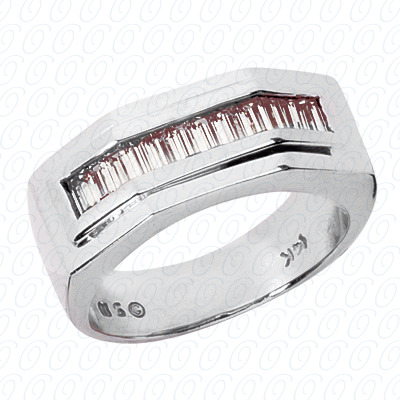 14 Karat White Gold  Cut Diamond Unique Engagement Ring 