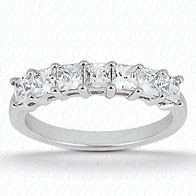 14 Karat White Gold  Cut Diamond Unique Engagement Ring 