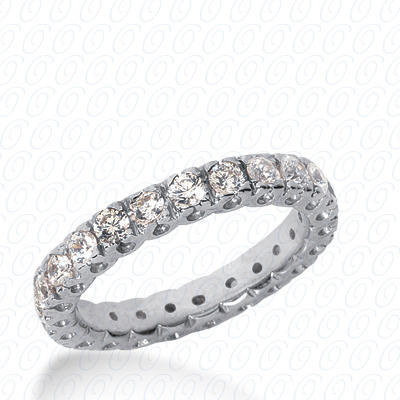 14 Karat White Gold  Cut Diamond Unique Engagement Ring 