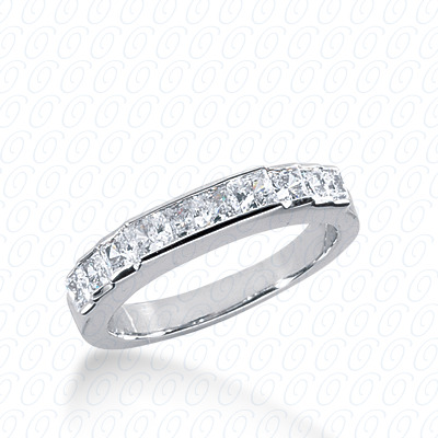 14 Karat White Gold  Cut Diamond Unique Engagement Ring 