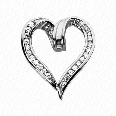 14 Karat White Gold  Cut Diamond Unique Engagement Ring 