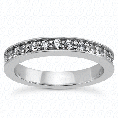 14 Karat White Gold  Cut Diamond Unique Engagement Ring 