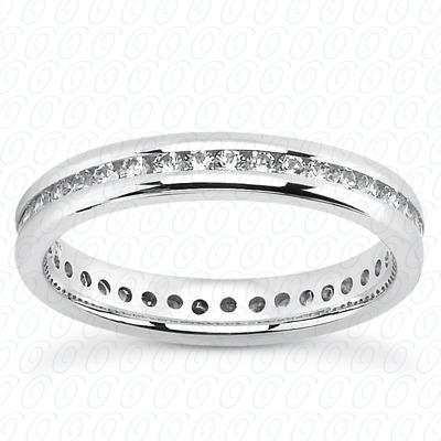 14 Karat White Gold  Cut Diamond Unique Engagement Ring 