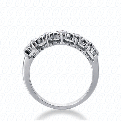 14 Karat White Gold  Cut Diamond Unique Engagement Ring 