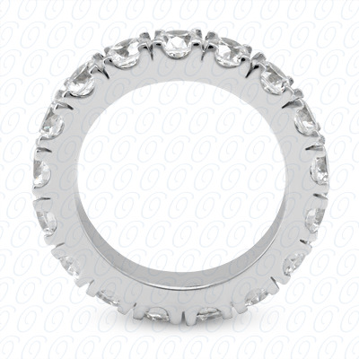 14 Karat White Gold  Cut Diamond Unique Engagement Ring 