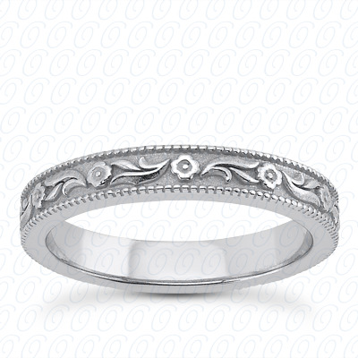 14 Karat White Gold  Cut Diamond Unique Engagement Ring 
