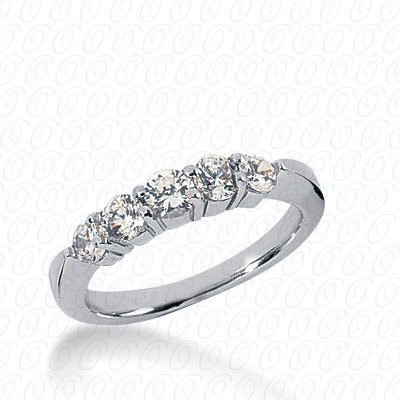 14 Karat White Gold  Cut Diamond Unique Engagement Ring 