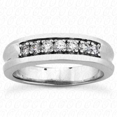 14 Karat White Gold  Cut Diamond Unique Engagement Ring 